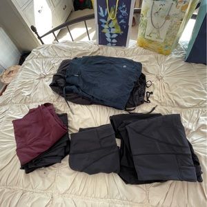 Lululemon - Eights pairs of pants/leggings Size 8